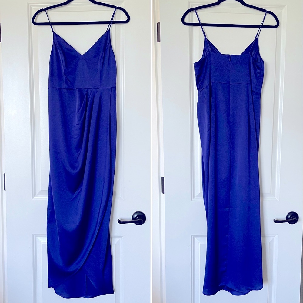 NWT: Royal Blue Maxi Dress